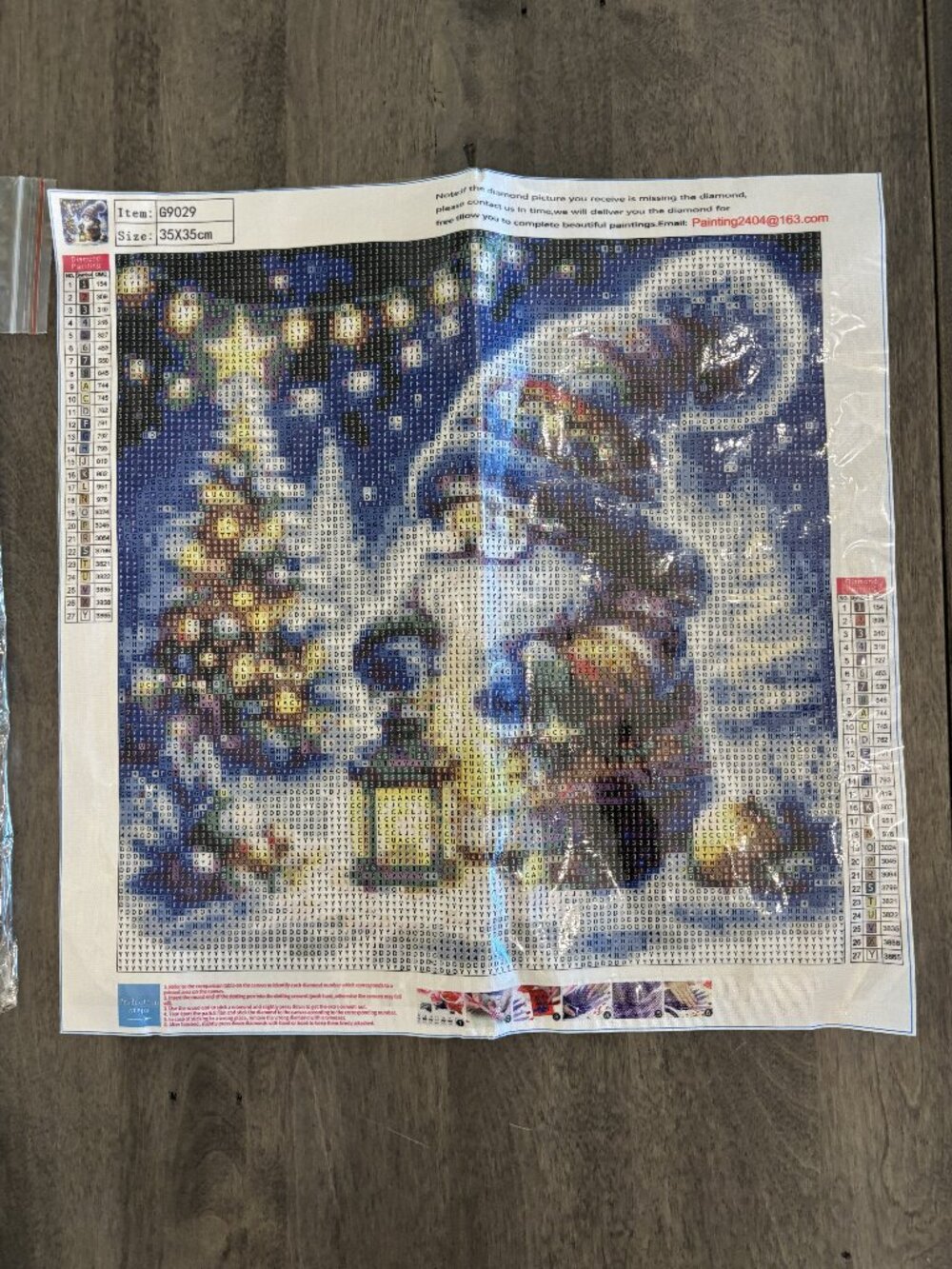 Diamond Art Kit-Christmas Gnome Design-NEW